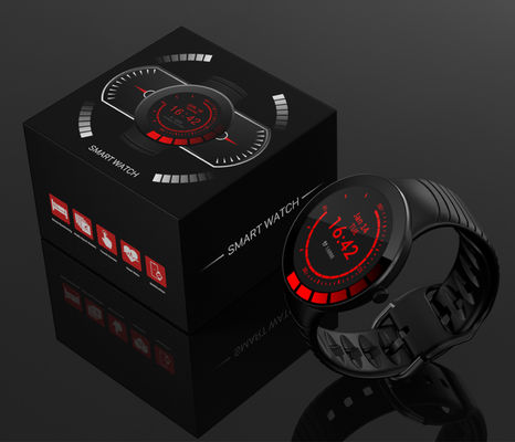 ساعت هوشمند ورزشی ضد آب IP68 سیلیکا ژل 170 میلی آمپری 1.28 اینچ